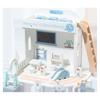 Wooden Children Toy Playground Scene Interactive Elements Hand Coordination Eye