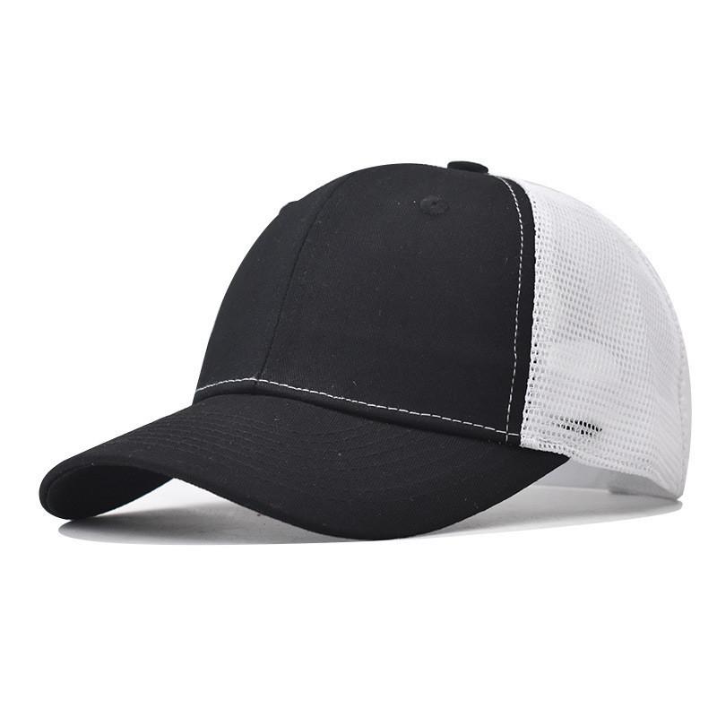 Trendy Personalized Cotton Baseball Cap With Short Brim And Stylish Colors