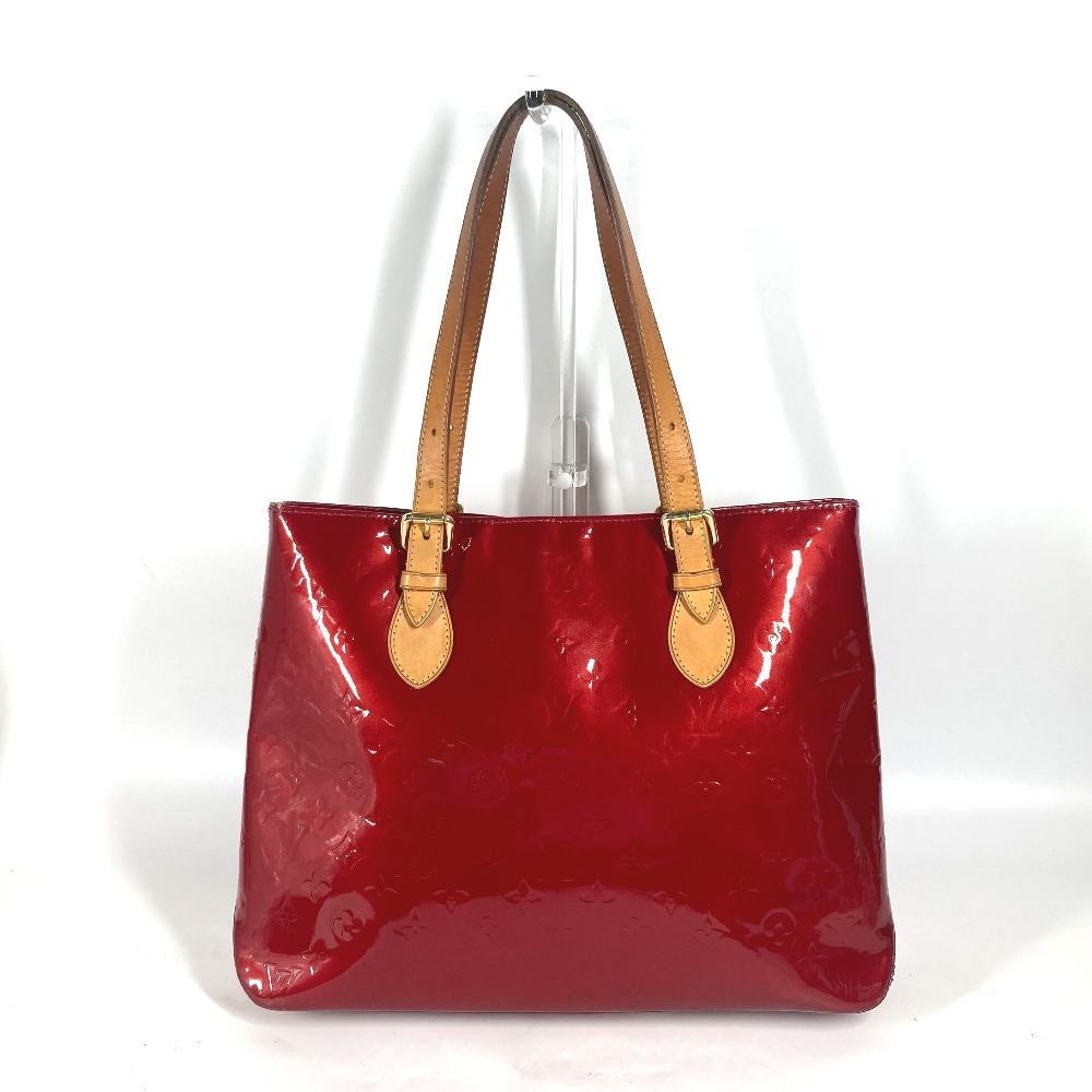 Louis Vuitton M91989 Bolsa Tote Bolsa de Ombro Brentwood Monogram Vernis