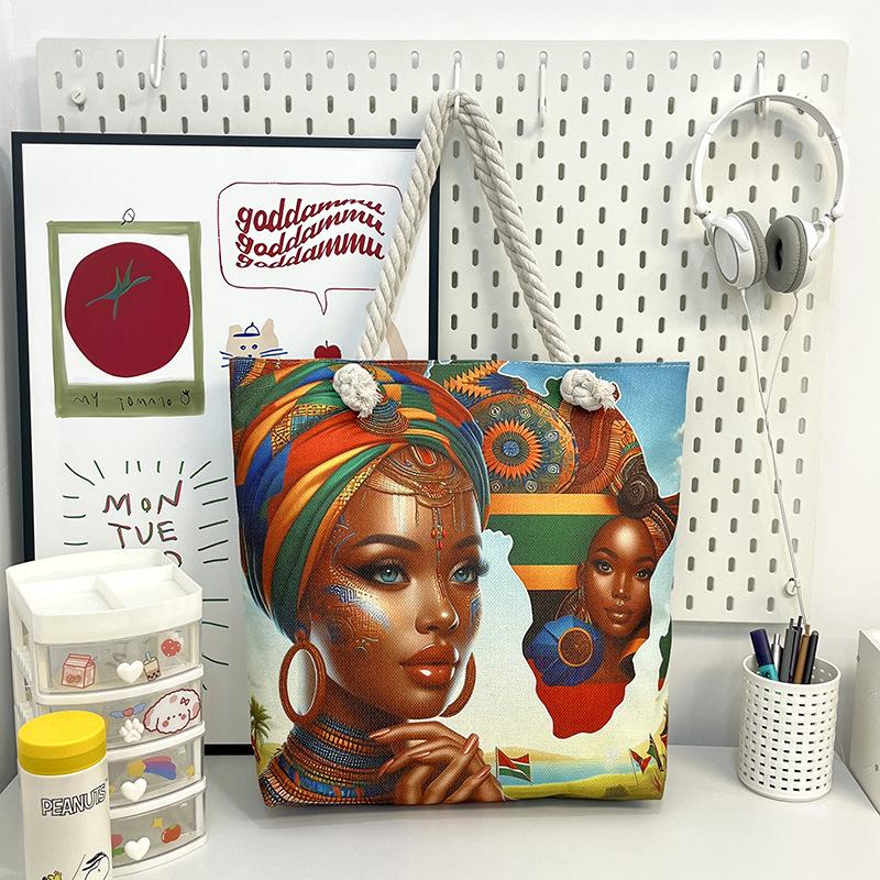 Single-shoulder Bag Women's Bag Hand-held Student Shopping Bag