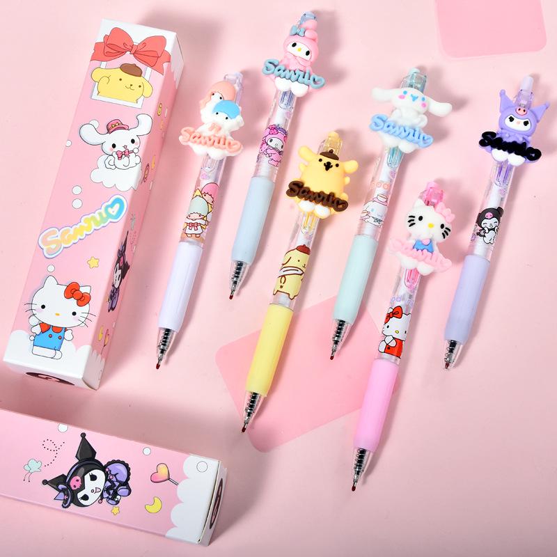 Sanrio Surprise Box Multi-color Cartoon Ballpoint Pen Set Surprise Lucky Blind Box