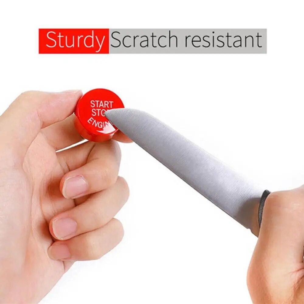 Red Engine Start Stop Button Cover For BMW F10 F20 F30 F Classis Car Accessories Parts