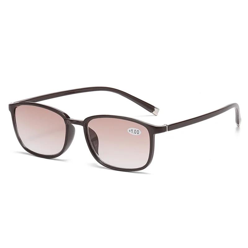 Fashion Progressive Color Presbyopia Glasses Women's High-definition Sunshade Glasses Optical Prescription Eyewear +1.0 TO +4.0