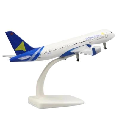 1/400 20CM Vietnam Airlines A321 Aircraft Model Die Cast Metal Aircraft Model Is Suitable for Model Collection and Display Alloy Metal