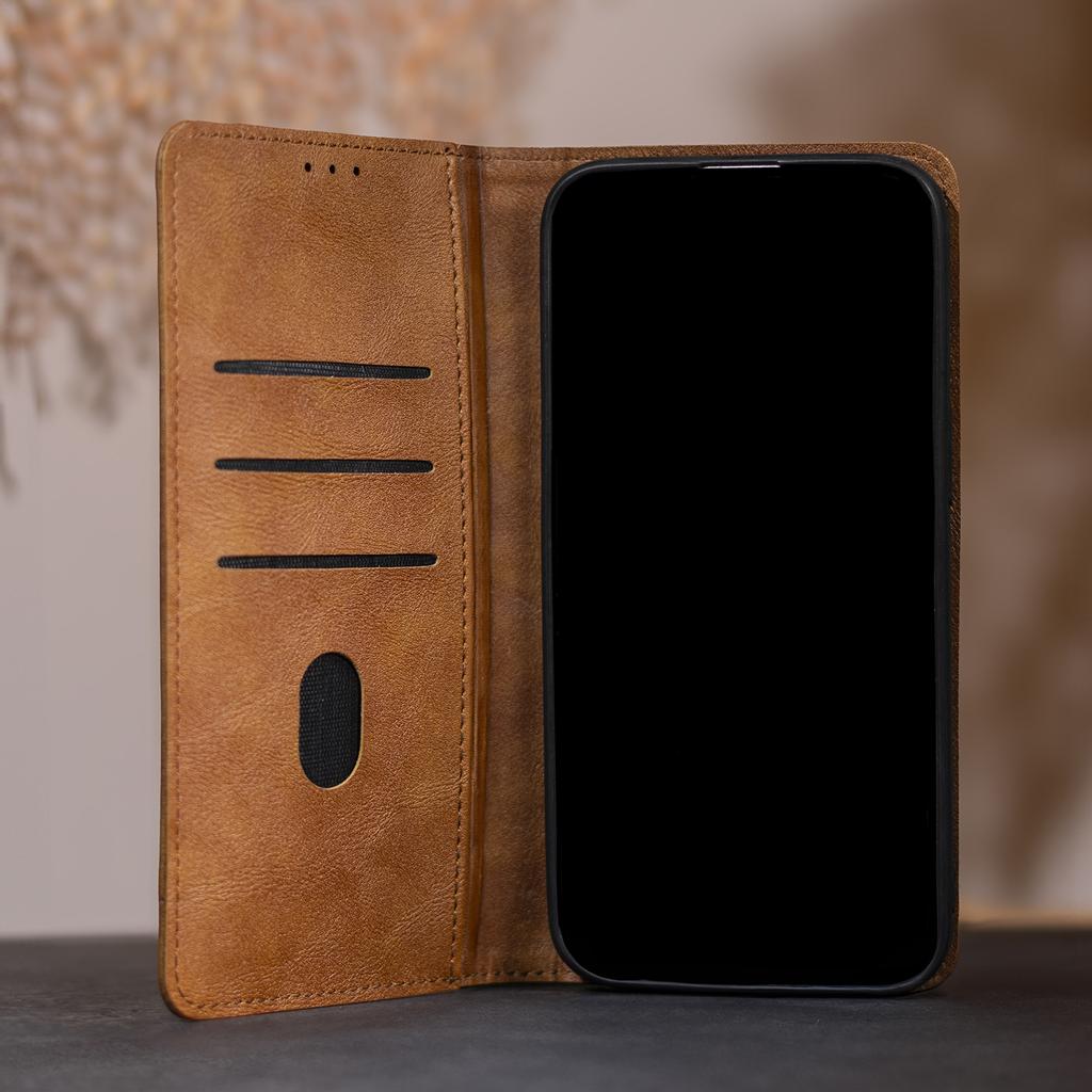 Etui Smart Seam Do Samsung Galaxy S26 Plus Brązowe