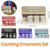 Books Read This Year Small Book Counter 3D Printed Library Decor Ornament Book Counter Sign for Teachers Writers Library Lovers