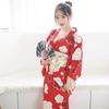 SHLYMP Japanisch Extrem Baby Offen Yamato Japanisch Japanisch Attraktiv Einheitsgröße Kirsche Yukata, Kimono, Cosplay, Sexy, Erotisch, Erotisch,