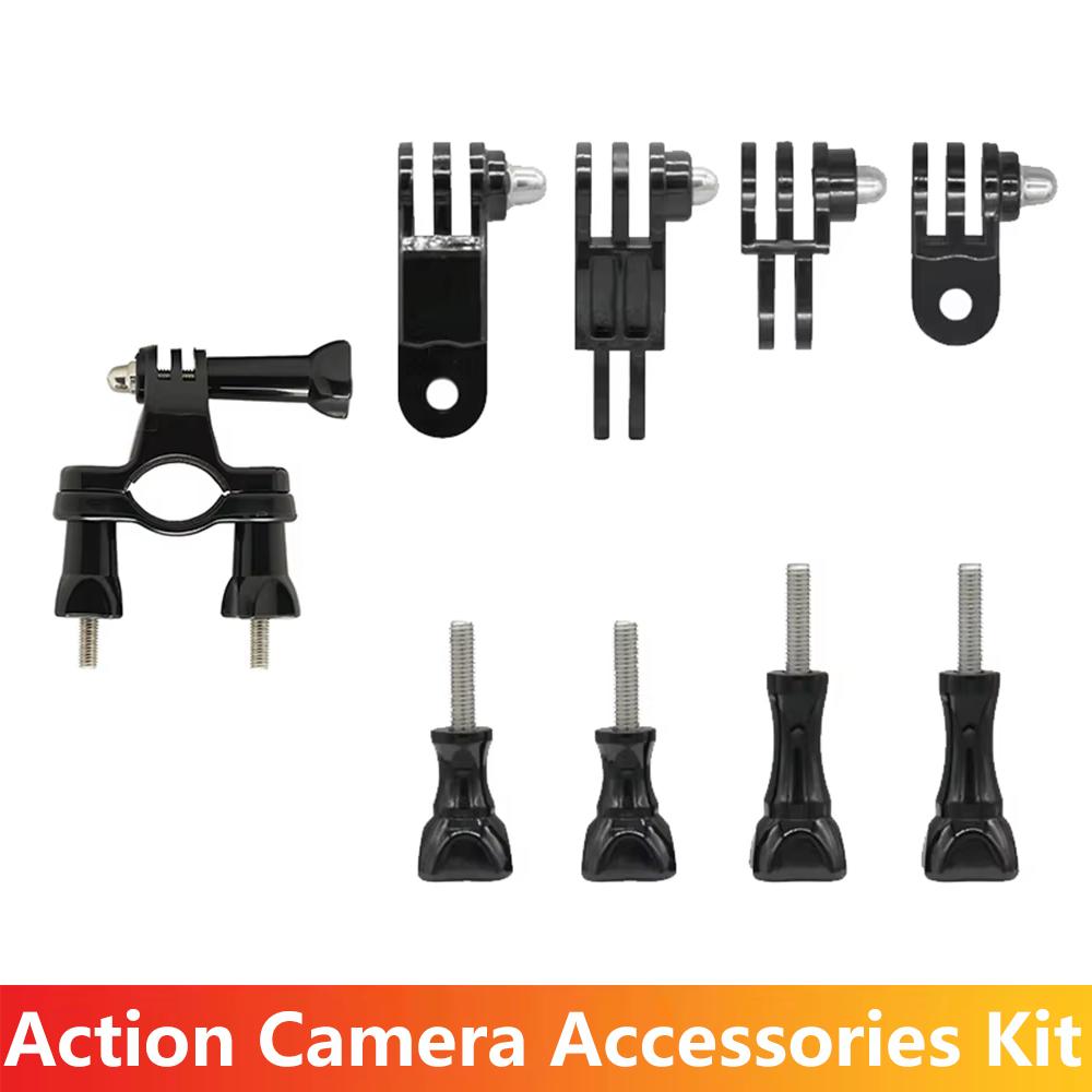 Bicycle Mount Adjustment Arm Screw Cycling Holder For GoPro 13 12 11 10 AKASO SJCAM Insta360 DJI Osmo Action Camera Accessories