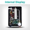 6500W 220V Tankless Instant Boiler Bathroom Shower Thermostat Safe Intelligent Automatically fauce Black/Pink Electric Hot Water Heater