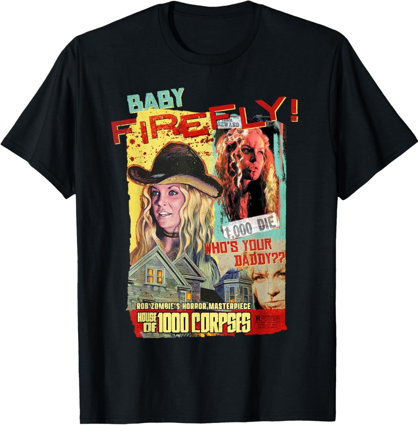 Rob Zombie Baby Firefly Collage T-Shirt S разноцветный