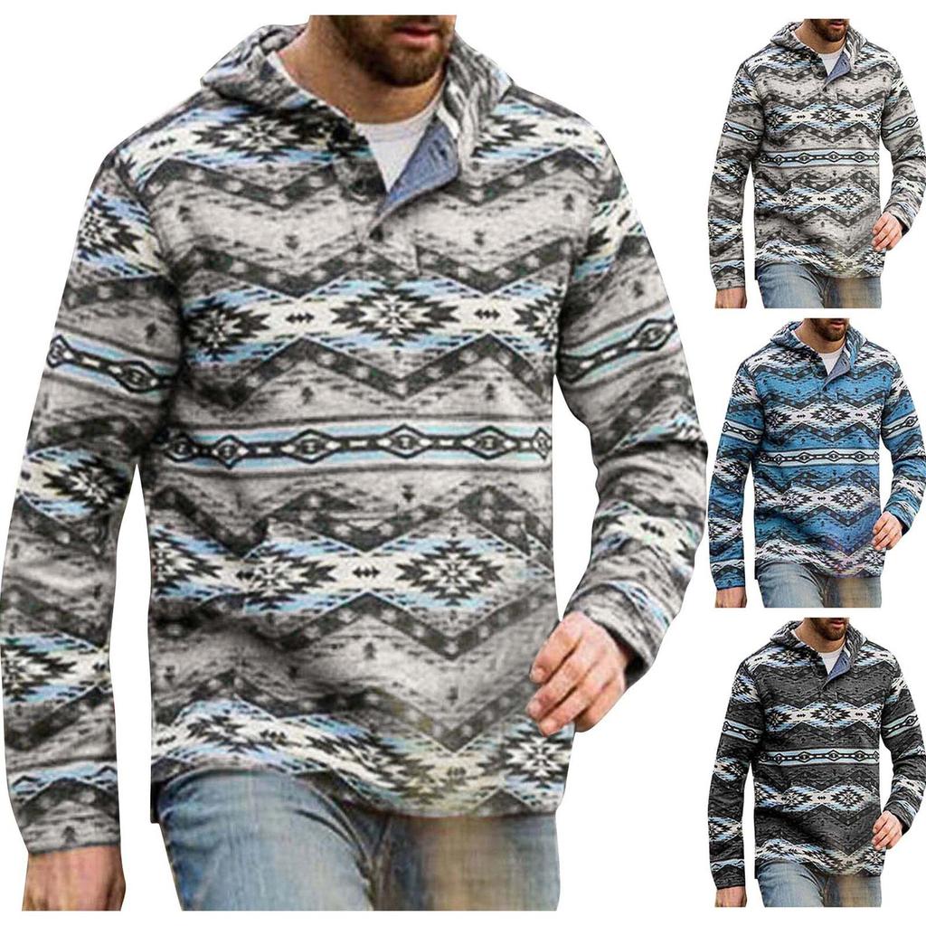 Men's Casual Hoodie Long Sleeve Sweatshirt Jacket Jacket Sweater Top