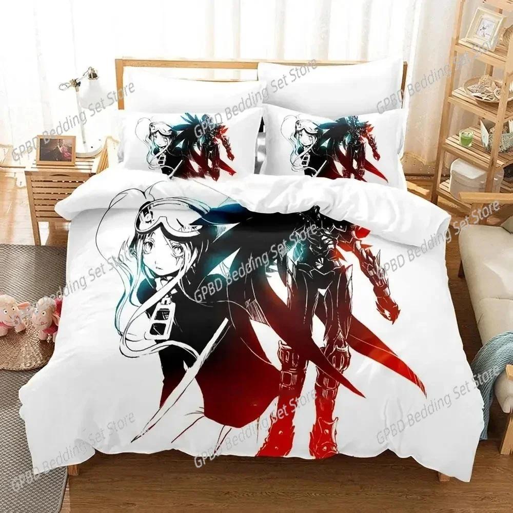 Luxury New 3D Print Anime KARAS Bedding Set Duvet Cover Bed Set Quilt Cover Pillowcase King Queen Size Boys Adult Bedding Set
