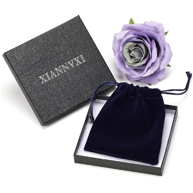 XIANNVXI Healing Crystal Necklace Wire Wrapped Oval Stone Gemstone Pendant Necklaces Natural Spiritual Reiki Witchcraft Quartz Jewelry for Women