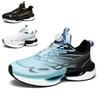 2025 New Summer Men's Shoes Rotating Button Running Sneakers Men's Breathable Thick-soled Popcorn Cushioning Running Shoes