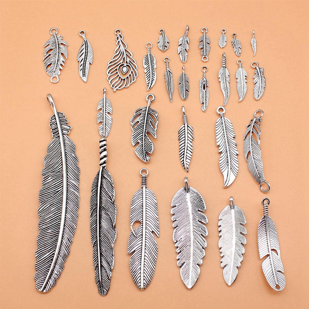 1 Set Angel Charms Wings Mix Pendants For Boho Style Jewelry Making Bulk