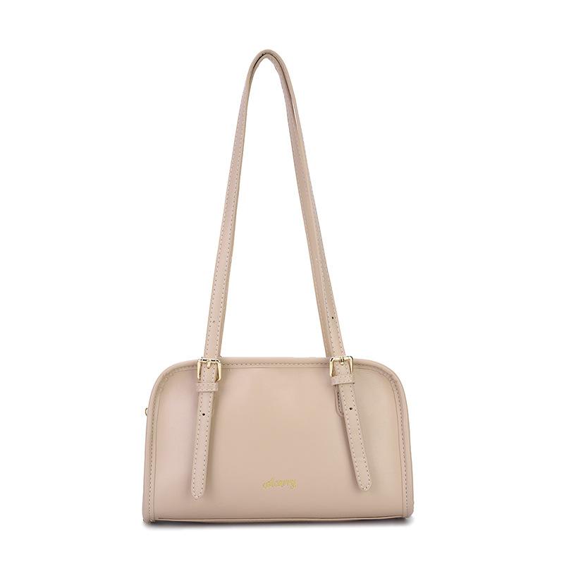 Casual Versatile Simple Shoulder Underarm Bag Work Commuter Bag Women's 2025 New Summer Fashion Bowling Bag