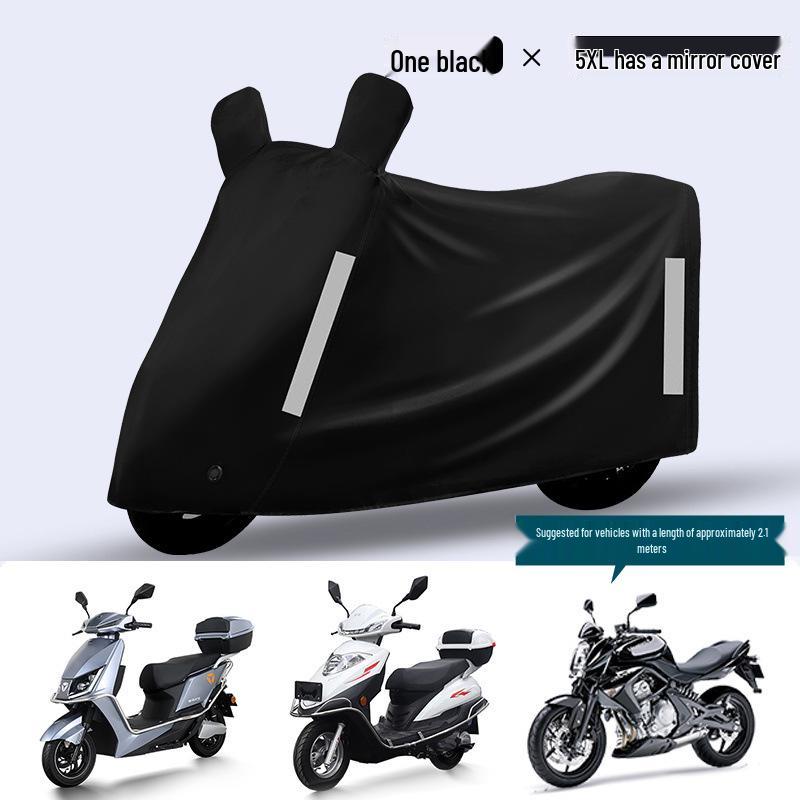 Electric Motorcycle Dustproof & Rainproof Cover Set for Scooters and Battery Cars