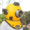 45.72 Cm Scuba Diving Helmet Nautical Deep-Sea Diver Replica Maritime Home Decor Diver Helmet with Wooden Base