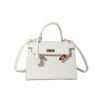 PU Fashion Versatile Buckle Handbag Casual Solid Large Capacity Shoulder Bag 2025 Hot Selling Women's Light Luxury Crossbody Bag