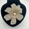 Sparkling Flower Brooch Fabrics DIY Craft Sewing Supplies Sew-On Applique  Bag Decoration