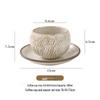 Creative Ceramic Latte & Cappuccino Cup Set