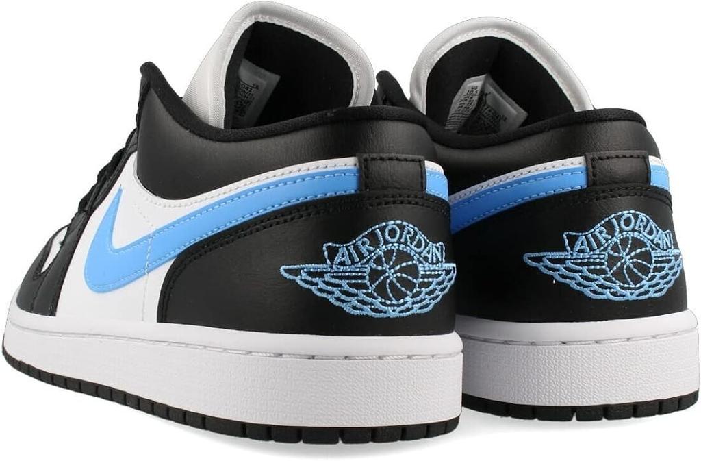 DC0774-041 Nike Air Jordan 1 Low "Black/University Blue" (Women's)