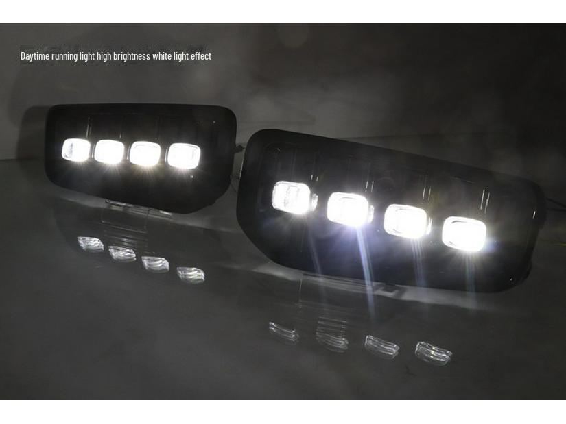 Haval Big Dog Tricolor Daytime Running LED & Fog Lamp Set for Haval Big Dog and Tank 300