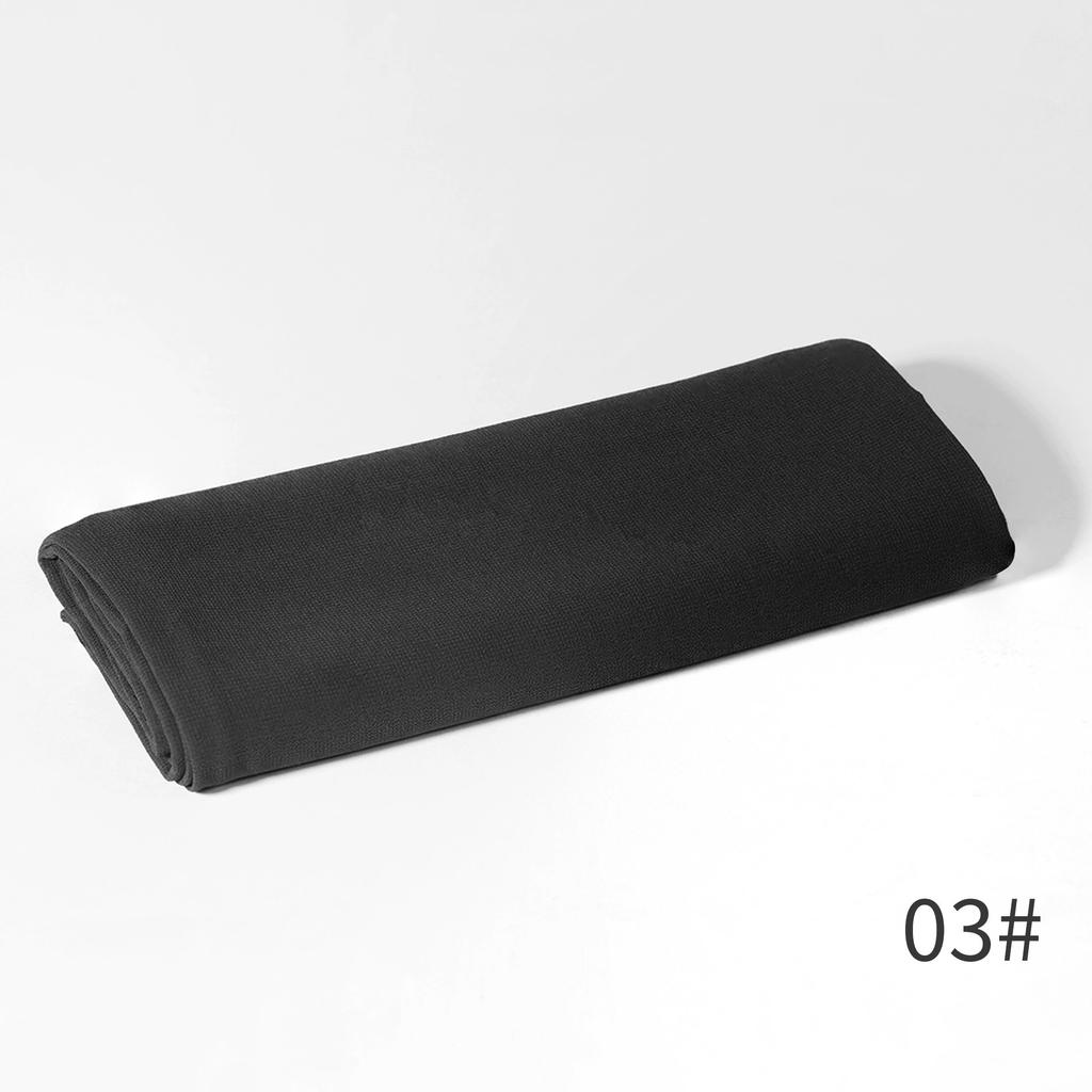 - New Monochrome Pearl Chiffon Bubble Towel Women'S Scarf Long Scarf Windproof And Sand-Proof Four-Season Scarf
