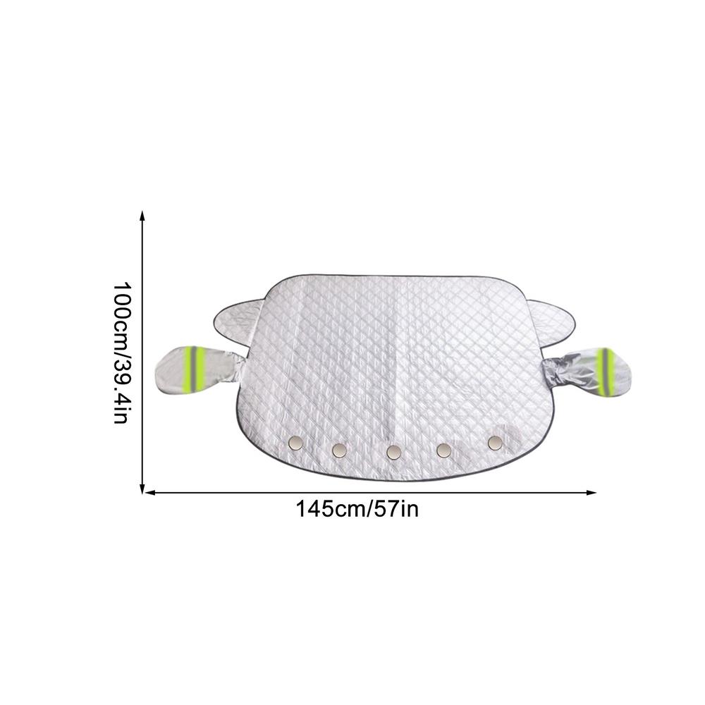 Auto Windschutzscheiben Schneeschutz Frostschutz Abdeckung Für Windschutzscheibe Weiche Innenschicht Schutz Zubehör Für SUVs Limousinen Und Mini