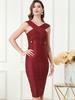 Elegant New Year Bodycon Evening Dress - Sexy, Sophisticated, European & American Style for Mature Fashion-forward Women