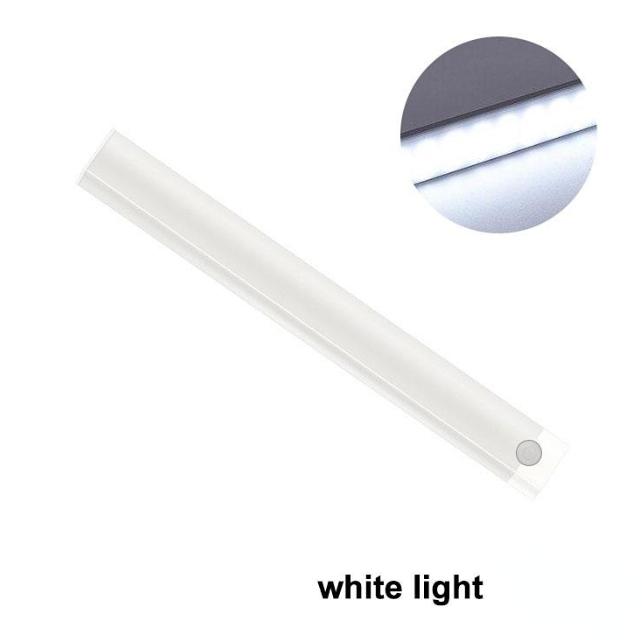 Luce Notturna A Sensore Di Movimento Ricaricabile USB – 3 Modalità, Telecomando, 3000K/6000K – Per Scale, Armadi, Corridoi – Batteria 1000mAh