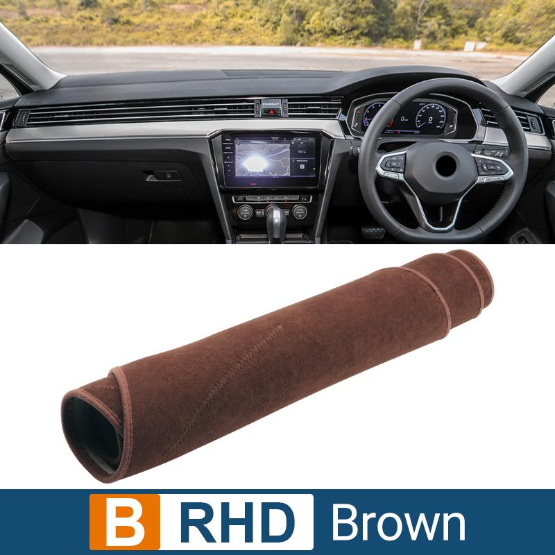 Car Dashboard Cover Mat For Volkswagen VW Passat B8 2015 2016 2017 2018      Trument Carpets Accessories