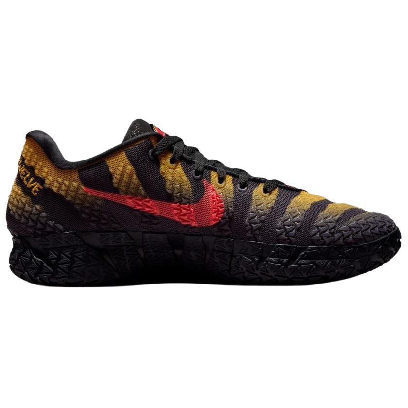 Nike X Jurassic Park Ja Morant 3 Basketbalové boty Unisex Černá Žlutá Červená IU7239-001