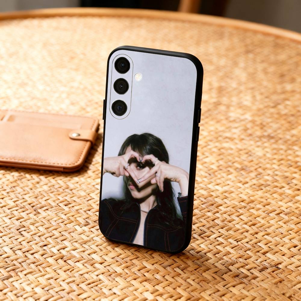 

Lovely J-Jenna Ortega Actress Phone Case For Samsung A73,72,71,53,52,51,22,91,80, Soft Black Cover Samsung a73 5g
