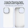 For iPhone 14 Pro Case Frameless Ultra Thin TPU + PET Phone Cover Reinforced Corners