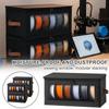 New Foldable Non-woven Fabric Storage Bag Wire Storage Box Transparent Window Dustproof And Durable Storing Handmade Materials