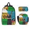 Ed Sheeran Loop Tour 2026 Kids Backpack Lunch Box Pencil Boxes for Boys Girls Backpacks School Bag Bookbag Set