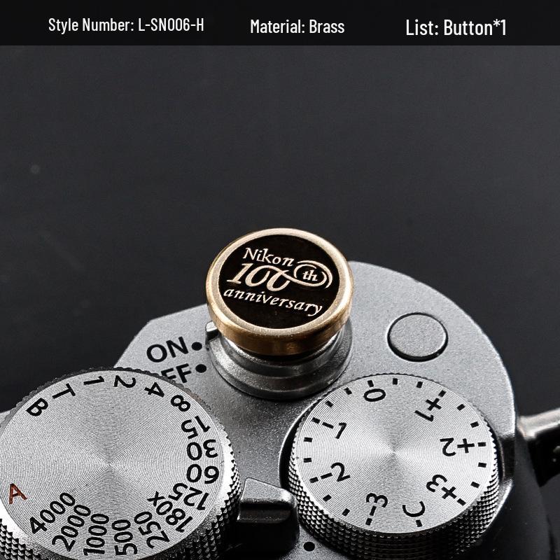 Fujifilm & Nikon Camera Shutter Button Cap for XT Series & ZF