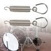 2Pcs Drum Pedal Springs Tensioner Steel Drum Foot Pedal Spring Replacement Drum Extension Spring Easy To Install