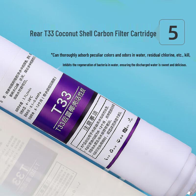 SOR Korean Quick-Connect 5-Stage RO Water Purifier Filter Set