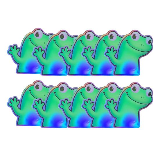 1/2/3/4/5/6/9/10/15Pcs Car Stickers Waterproof UV Resistant Strong Stickiness Self Adhesive Colorful Lizard Stickers Funny Decals