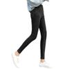 Women's High-Waist Imitation Denim Leggings - Small Size, Warm Cotton, Slimming, Plus Size Available, Tight Fit for Spring and Autumn
