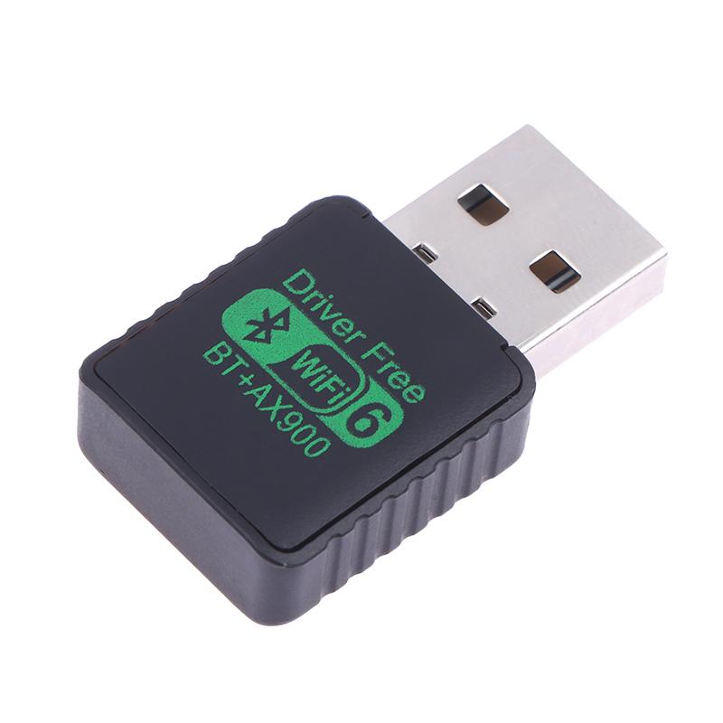 Ax900 Driver Free Dual Band 2.4/5Ghz Wireless Network Card Wifi6 Bluetooth 5.4 Adapter Dual Band Signal Reception Dongle