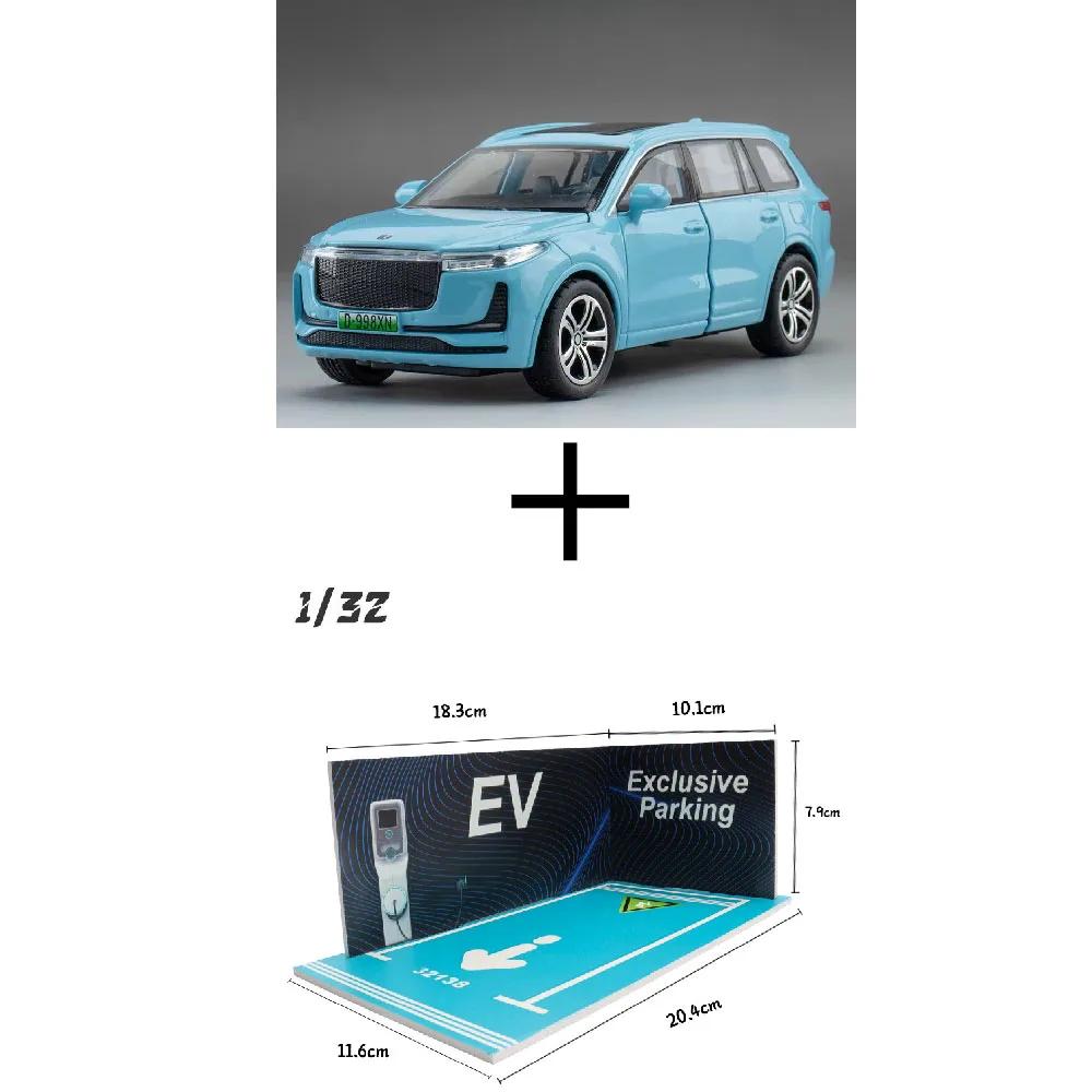 1:32 Leading Ideal ONE Toy Car Model Alloy Diecast Pull Back Vehicle Models Sound Light Toys for Boys Birthday Gifts Collection