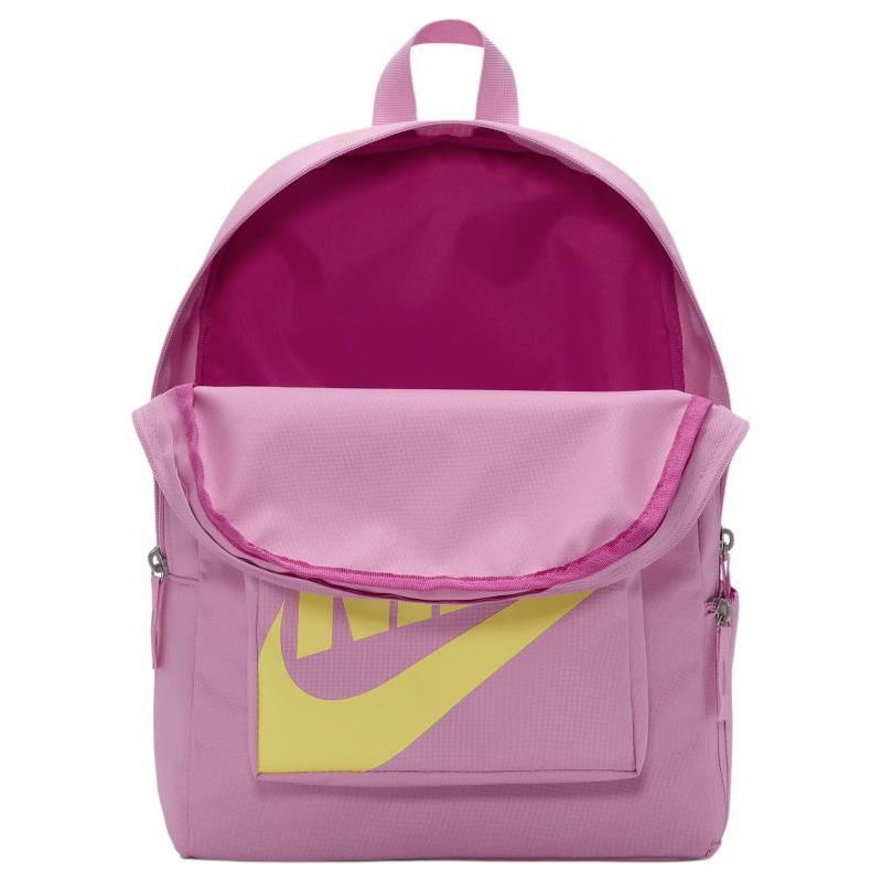 Nike Polyester Backpack Regular Women's Light Pink & Light Laser Orange Casual BA5928-629