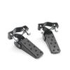 25-38mm Foldable Motorcycle Foot Pegs Motorbike Footrests Shock-absorbing Pedals Foot Pegs