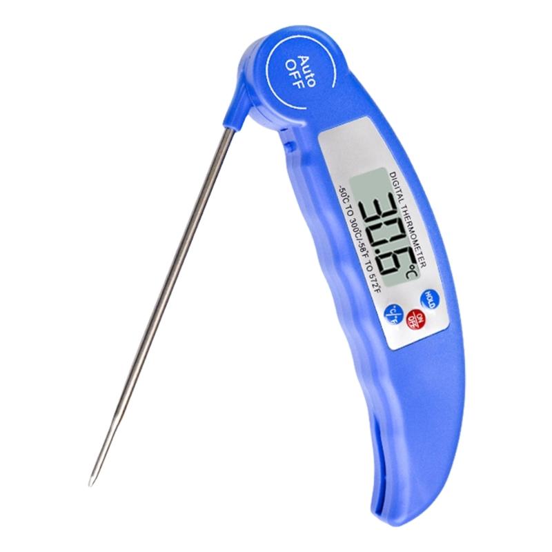 

Digital Meat Thermometers for Cooking,Kitchen Cooking Food Thermometers for BBQ Grill Portable Instants Read Thermometers синий