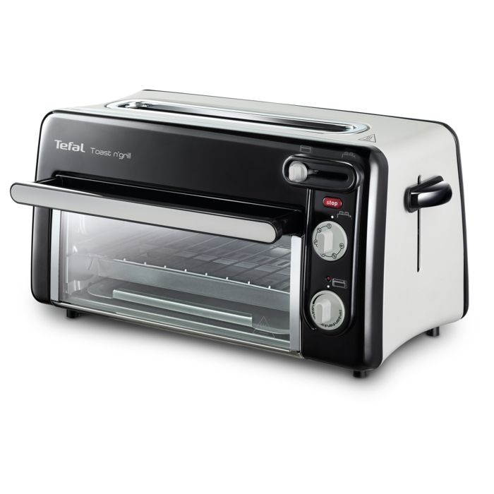 Grille-pain mini-four 2 en 1 Tefal, 6 thermostat, longue fente, mini four 210°, TL600830