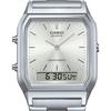 Casio AQ-230A-7A Silver Analog-Digital Watch One Size Silver Bracelet