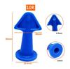 4 pcs Caulking Tool Sealant Finishing Tools Rubber Caulking Finisher Nozzle for Kitchen Bathroom Window Tiles Bricks
